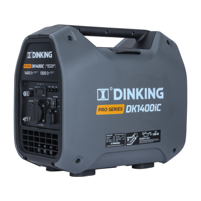 Генератор бензиновый инверторный Dinking DK1400iC (1,4 кВт, 230В/50 Гц, DK 145F/P-1, бак 2.5л) купить в Москве с доставкой по всей России | ProtosMarket.ru