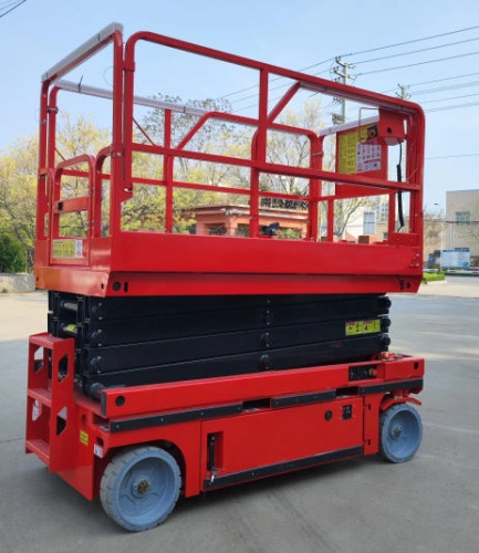 Подъемник ножничный самоходный с выдвижной платформой 320 кг 10/12 м TOR AMSL1012 DC аккумуляторный купить в Москве с доставкой по всей России | ProtosMarket.ru