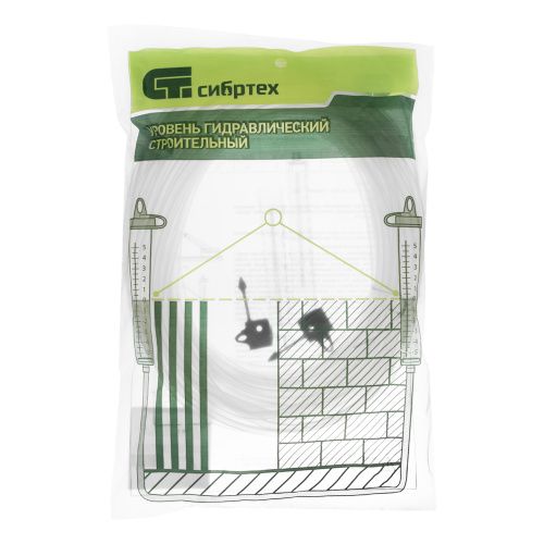 Гидроуровень, L 20 м, D 8 мм, со шкалой Сибртех купить в Москве с доставкой по всей России | ProtosMarket.ru