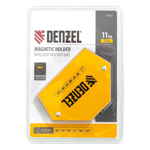 Фиксатор магнитный для сварочных работ усилие 25 LB, 30х45х60х75х90х135 град. Denzel купить в Москве с доставкой по всей России | ProtosMarket.ru