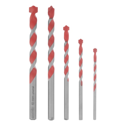 Набор сверл универсальных, 4-10мм, 5 шт Matrix купить в Москве с доставкой по всей России | ProtosMarket.ru
