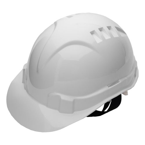 Каска защитная из ударопрочной пластмассы, белая Сибртех купить в Москве с доставкой по всей России | ProtosMarket.ru