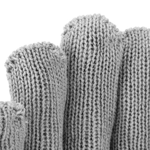 Перчатки трикотажные, акрил, двойные, серая туча, двойная манжета Сибртех купить в Москве с доставкой по всей России | ProtosMarket.ru