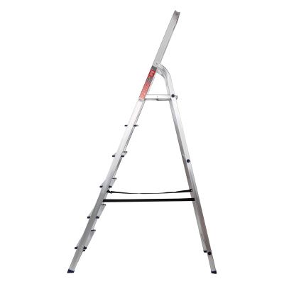 Стремянка усиленная, 6 ступеней, алюминиевая, MTX купить в Москве с доставкой по всей России | ProtosMarket.ru