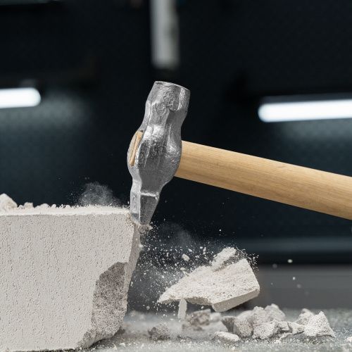 Молоток слесарный, 500 г, круглый боек, деревянная рукоятка купить в Москве с доставкой по всей России | ProtosMarket.ru