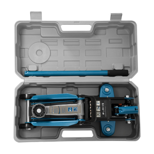 Домкрат гидравлический подкатной, 2 т, h подъема 140-340 мм, в кейсе Stels купить в Москве с доставкой по всей России | ProtosMarket.ru