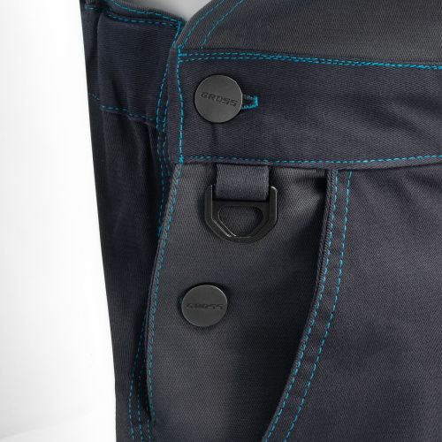 Полукомбинезон профессиональный рабочий, 97% хлопок 3% спандекс, XXXL Gross купить в Москве с доставкой по всей России | ProtosMarket.ru