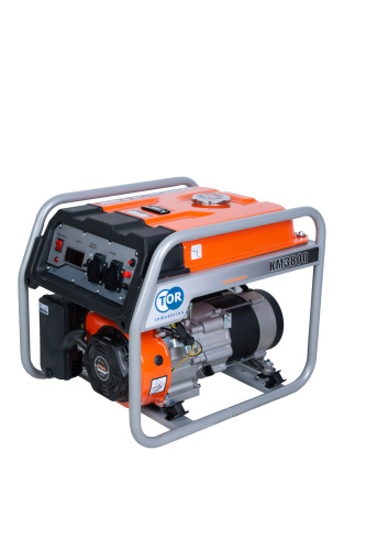 Генератор бензиновый 2,5 кВт 220В 16 л с ручным запуском TOR KM3800H купить в Москве с доставкой по всей России | ProtosMarket.ru