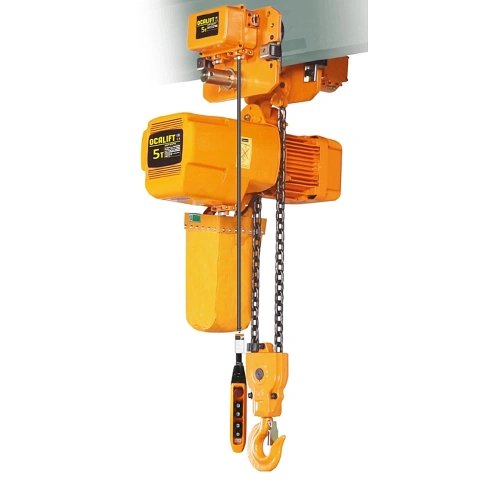 Таль цепная ТЭЦ OCALIFT M05-02D 5т 6м двухскоростная М5 380в передвижная купить в Москве с доставкой по всей России | ProtosMarket.ru