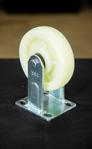 Колесо большегрузное неповоротное FCdn 80 200 мм полипропиленовое купить в Москве с доставкой по всей России | ProtosMarket.ru