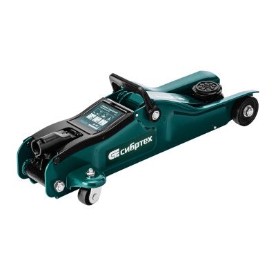 Домкрат гидравлический подкатной, 2 т, 85-330 мм, низкий подхват, в пласт. кейсе Сибртех купить в Москве с доставкой по всей России | ProtosMarket.ru