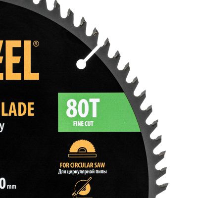 Пильный диск по дереву ф300 х 30 мм, 80 зубьев Denzel купить в Москве с доставкой по всей России | ProtosMarket.ru