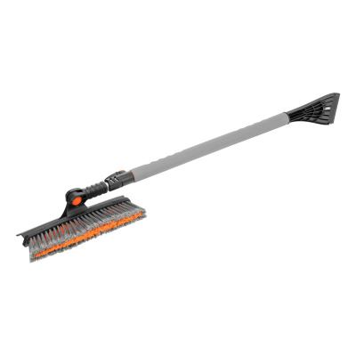 Щетка-сметка для снега со скребком телескопическая 900-1300 мм Stels купить в Москве с доставкой по всей России | ProtosMarket.ru