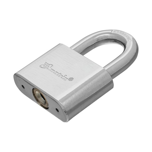 Замок навесной, хромированное покрытие 60 мм Matrix купить в Москве с доставкой по всей России | ProtosMarket.ru