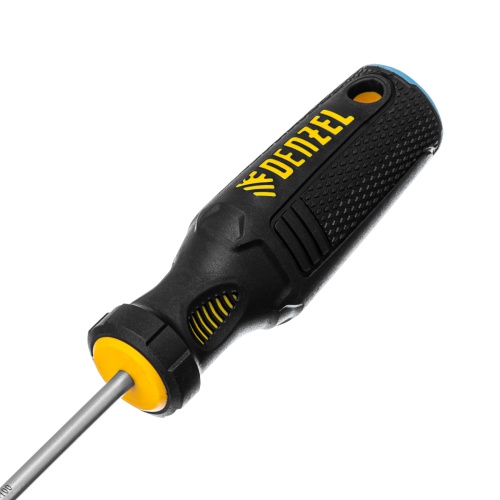 Отвертка, SL4х100 мм, S2, 3к рукоятка Denzel купить в Москве с доставкой по всей России | ProtosMarket.ru