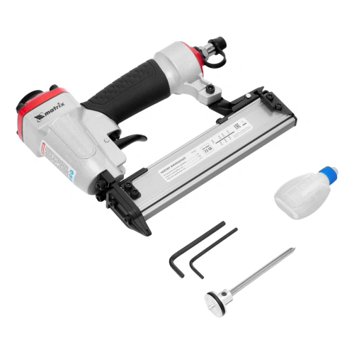 Нейлер финишный, шпилькозабивной пистолет, пневматический, гвоздь 23GA D 0.64 мм  длина 10-30 мм Matrix по ценам производителя в Москве с доставкой по всей России