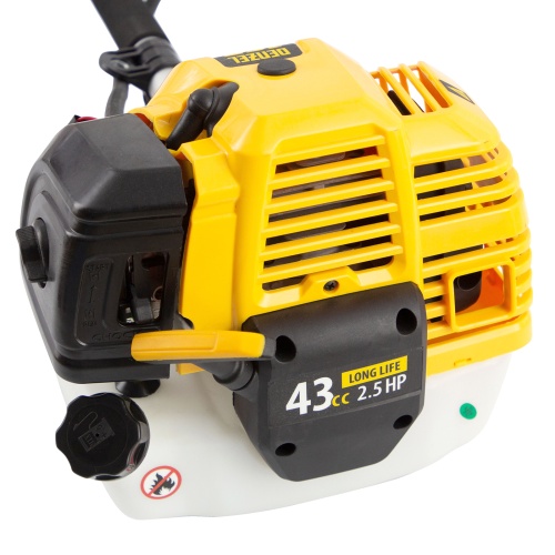 Триммер бензиновый DT 43, 43 см3, 2.5 л. с, неразъемная штанга, состоит из 2 частей Denzel купить в Москве с доставкой по всей России | ProtosMarket.ru