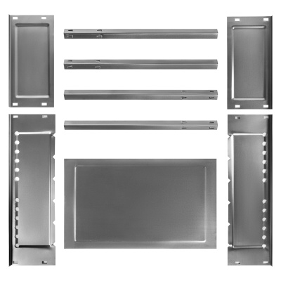 Мангал облегченный с ребрами жесткости 500 х 300 х 500 мм, Россия Camping Palisad купить в Москве с доставкой по всей России | ProtosMarket.ru