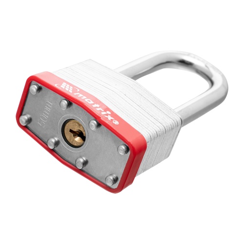 Замок навесной, 50 мм, удлиненная дужка Matrix купить в Москве с доставкой по всей России | ProtosMarket.ru