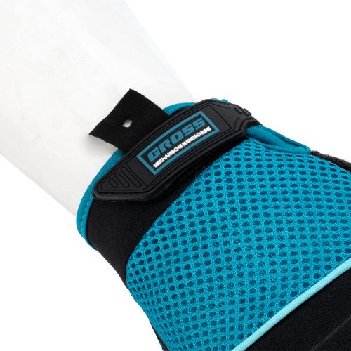 Перчатки комбинированные облегченные, открытые пальцы, AKTIV, размер М (8) Gross купить в Москве с доставкой по всей России | ProtosMarket.ru