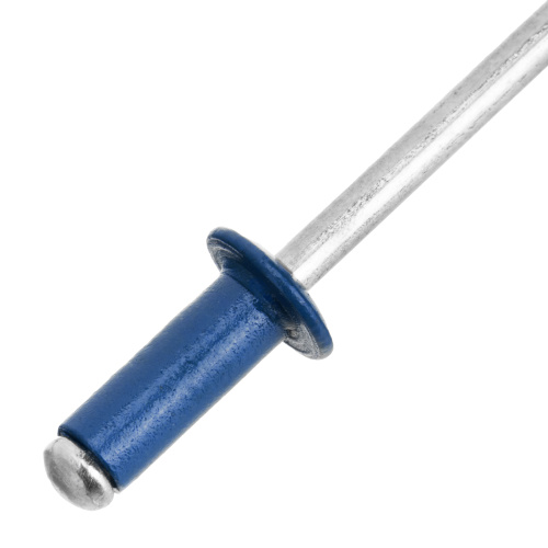 Заклепки 4.0 х 10 мм RAL 5005, синие, 50 шт Matrix купить в Москве с доставкой по всей России | ProtosMarket.ru