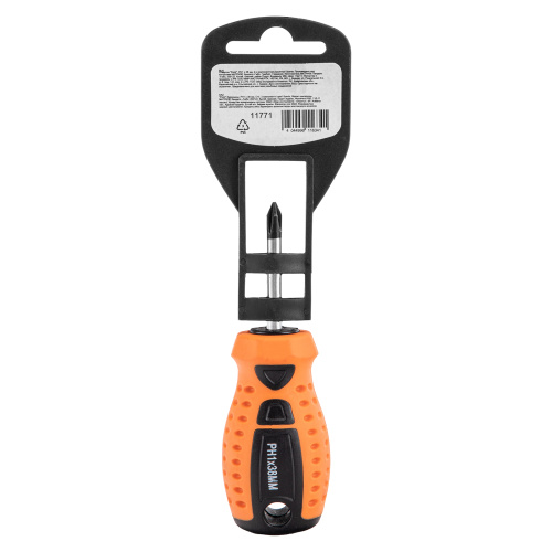 Отвертка "Point", PH1 х 38 мм, CrV, двухкомпонентная рукоятка Sparta купить в Москве с доставкой по всей России | ProtosMarket.ru