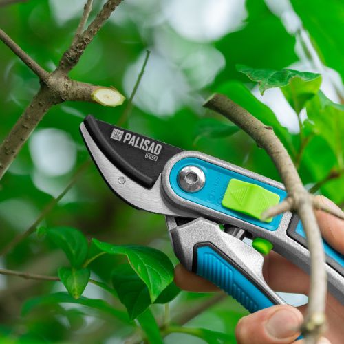 Секатор с наковальней, 215 мм, регулировка захвата, трехкомпонентные рукоятки, LUXE Palisad купить в Москве с доставкой по всей России | ProtosMarket.ru
