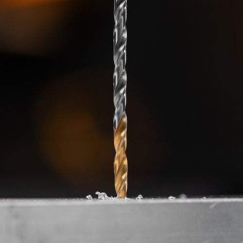 Сверло спиральное по металлу 4 х 119 мм, Р6М5, Golden Tip, удлиненное Denzel купить в Москве с доставкой по всей России | ProtosMarket.ru