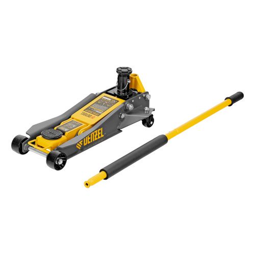 Домкрат гидравлический подкатной, 2/3 т, 98-770 мм, быстрый подъем, низ. подхват, проф, SUV Denzel купить в Москве с доставкой по всей России | ProtosMarket.ru