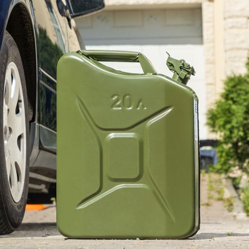 Канистра для топлива, металлическая, толщина стенок 0,8мм, 20 литров купить в Москве с доставкой по всей России | ProtosMarket.ru