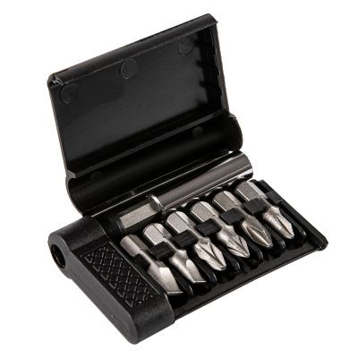 Набор бит, магнитный адаптер для бит, сталь 45Х, 7 предметов, пластиковый кейс Sparta купить в Москве с доставкой по всей России | ProtosMarket.ru