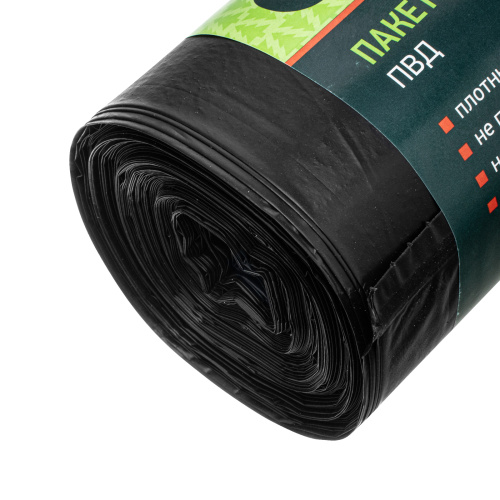 Пакеты для мусора 240 л x 10 шт, пвд, короткий ролик, тип дна "Звезда" Сибртех купить в Москве с доставкой по всей России | ProtosMarket.ru