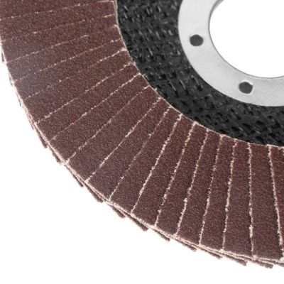 Круг лепестковый торцевой КЛТ-1, зернистость Р 80(16Н) 115 х 22.2 мм, "БАЗ" купить в Москве с доставкой по всей России | ProtosMarket.ru