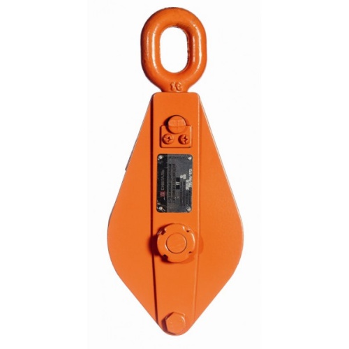 Блок шкивовый однорольный с проушиной и откидной щекой 5 т, D каната 15 - 18 мм, СибТаль купить в Москве с доставкой по всей России | ProtosMarket.ru