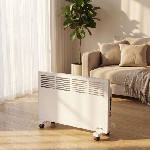 Конвектор электрический КМ-2000.2, 230 В, 2000 Вт, X-образный нагреватель, колеса, термостат MTX купить в Москве с доставкой по всей России | ProtosMarket.ru