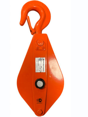 Блок монтажный однорольный с  крюком TOR HQG(L) K1-2,0 т с откидной щекой (G) купить в Москве с доставкой по всей России | ProtosMarket.ru