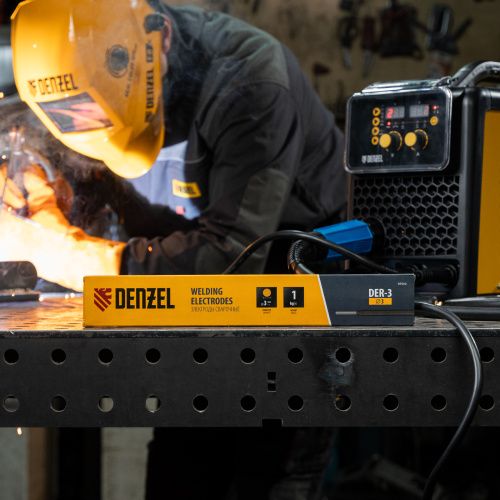 Электроды DER-3, диам. 3 мм, 1 кг, рутиловое покрытие Denzel купить в Москве с доставкой по всей России | ProtosMarket.ru