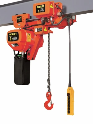 1т 3м УСВ таль цепная ТЭЦ OCALIFT 01-01LHD 380в передвижная двухскоростная купить в Москве с доставкой по всей России | ProtosMarket.ru