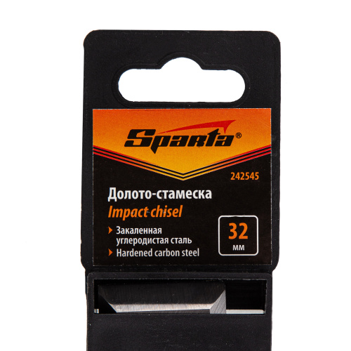 Долото-стамеска 32 мм, деревянная рукоятка Sparta купить в Москве с доставкой по всей России | ProtosMarket.ru