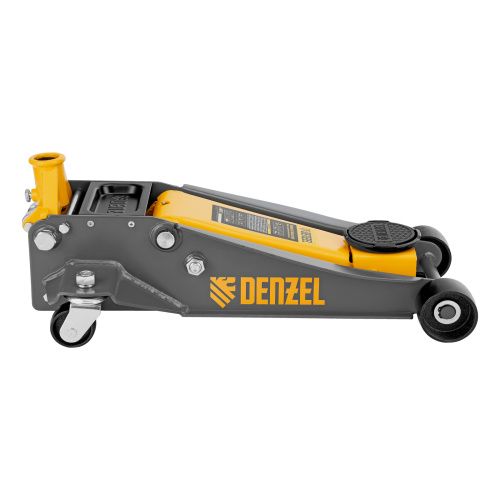 Домкрат гидравлический подкатной, 3 т, 125-470 мм, быстрый подъем, проф. Denzel купить в Москве с доставкой по всей России | ProtosMarket.ru