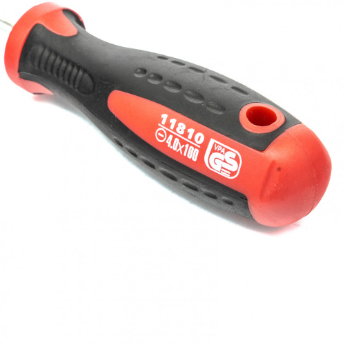 Отвертка Profi, SL4 х 100 мм, S2, двухкомпонентная рукоятка Matrix купить в Москве с доставкой по всей России | ProtosMarket.ru