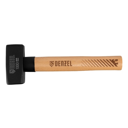 Кувалда, 1000 г, кованая головка, буковая рукоятка Denzel купить в Москве с доставкой по всей России | ProtosMarket.ru