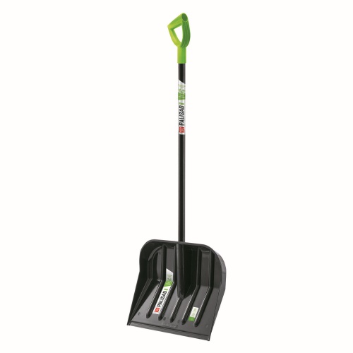 Лопата для уборки снега, поликарбонат, 460х400х1370 мм, стальной черенок, BASE// Palisad купить в Москве с доставкой по всей России | ProtosMarket.ru