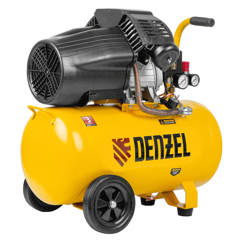 Компрессор воздушный DCV2200/50, прямой привод, 2.2 кВт, 50 литров, 380 л/мин Denzel купить в Москве с доставкой по всей России | ProtosMarket.ru