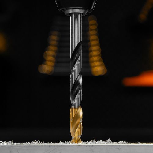 Сверло спиральное по металлу 11 x 142мм, Р6М5, Golden Tip, многогранная заточка Denzel купить в Москве с доставкой по всей России | ProtosMarket.ru