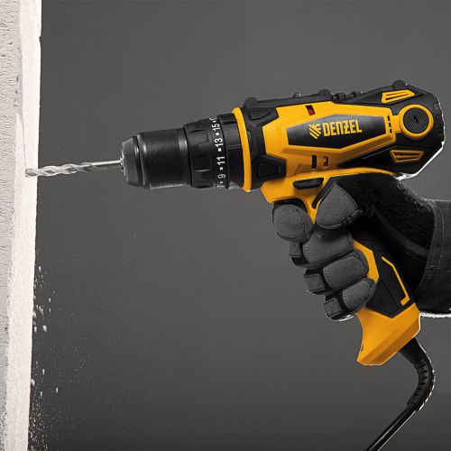 Дрель-шуруповерт сетевая ударная ISD-300-13 Denzel купить в Москве с доставкой по всей России | ProtosMarket.ru