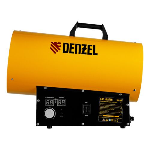 Газовая тепловая пушка GHG-30i, 30 кВт, цифровой термостат, пропан-бутан Denzel купить в Москве с доставкой по всей России | ProtosMarket.ru