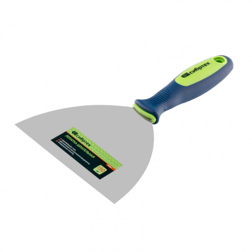 Шпательная лопатка из нержавеющей стали, 150 мм, двухкомпонентная ручка Сибртех купить в Москве с доставкой по всей России | ProtosMarket.ru