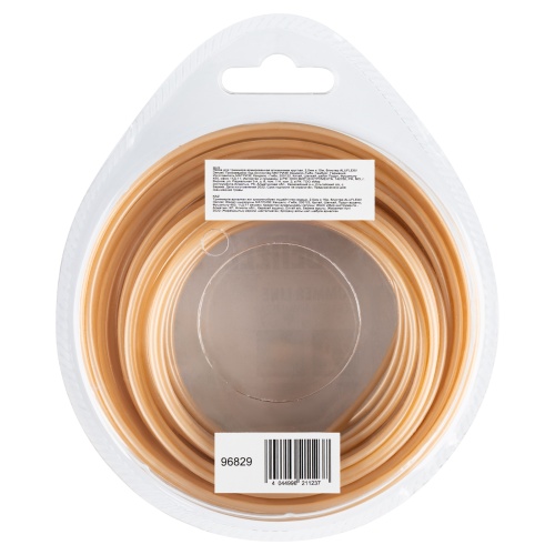 Леска для триммера армированная алюминием круглая, 2,0мм х 15м, блистер ALUFLEX// Denzel купить в Москве с доставкой по всей России | ProtosMarket.ru