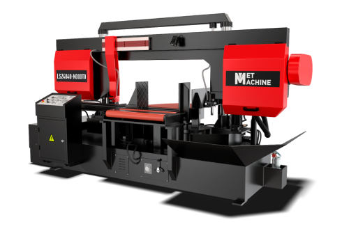Полуавтоматический ленточнопильный станок с поворотной рамой LSZ4040 купить в Москве с доставкой по всей России | ProtosMarket.ru